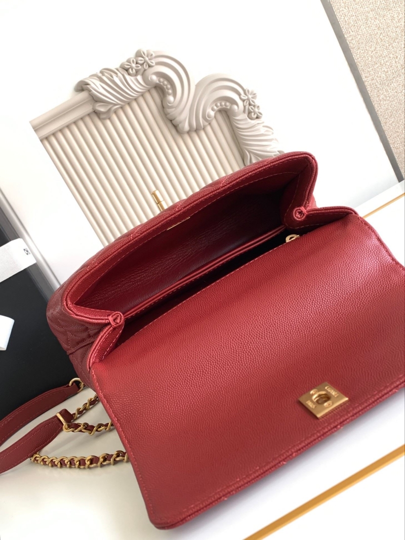 Ch**el top handle bags